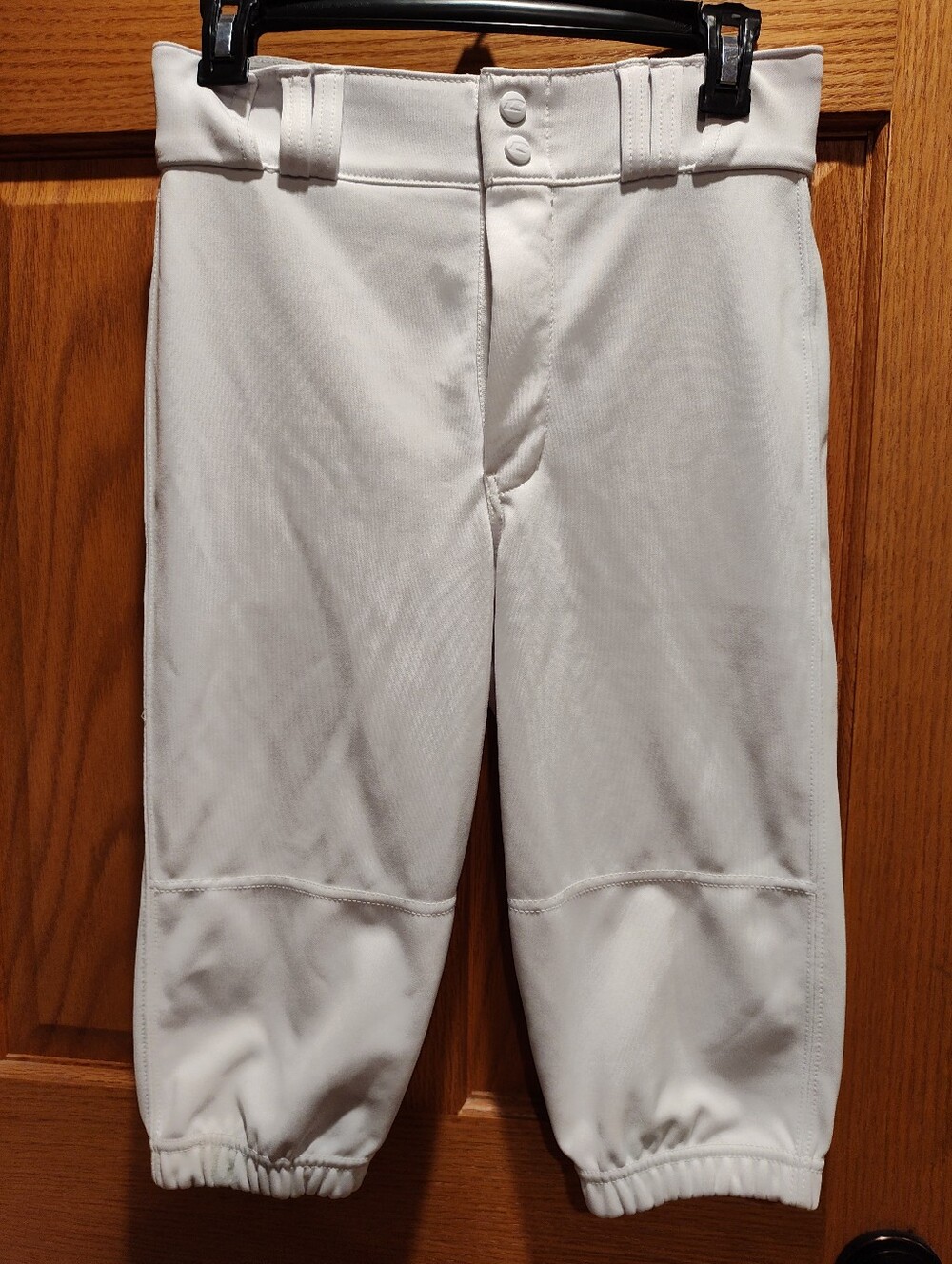 Champro White Youth Baseball/Softball Pants/Knickers, Size L